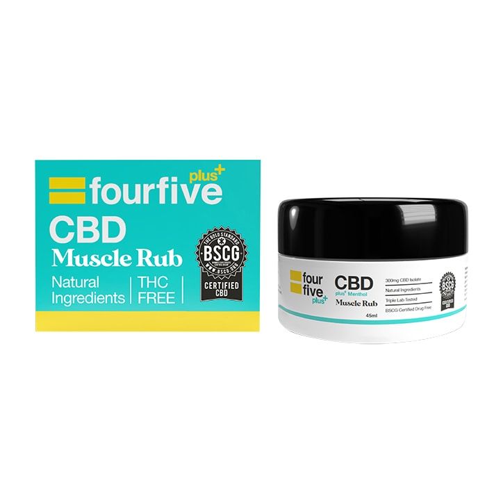 fourfive CBD Muscle Rub 300mg 45ml