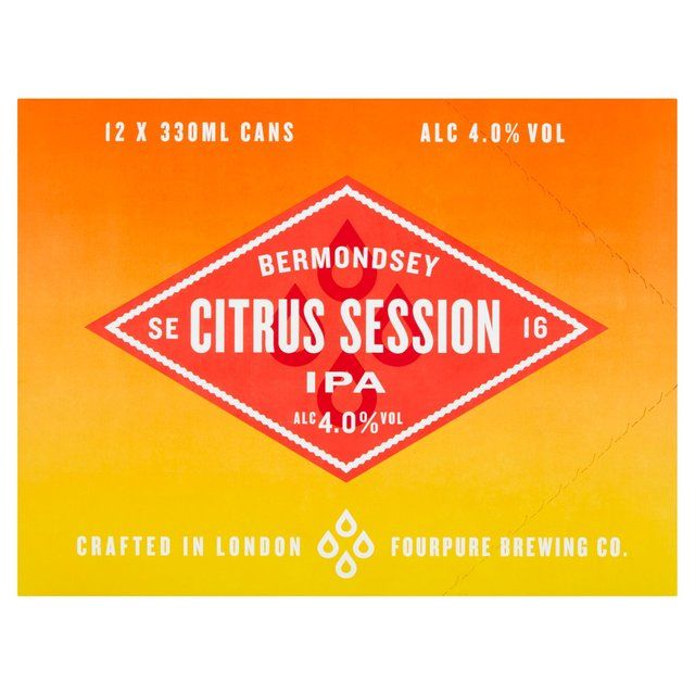 Fourpure Citrus Session IPA   12 x 330ml