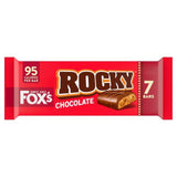 Fox's Rocky Chocolate Biscuit Bars Multipack   7 x 19g