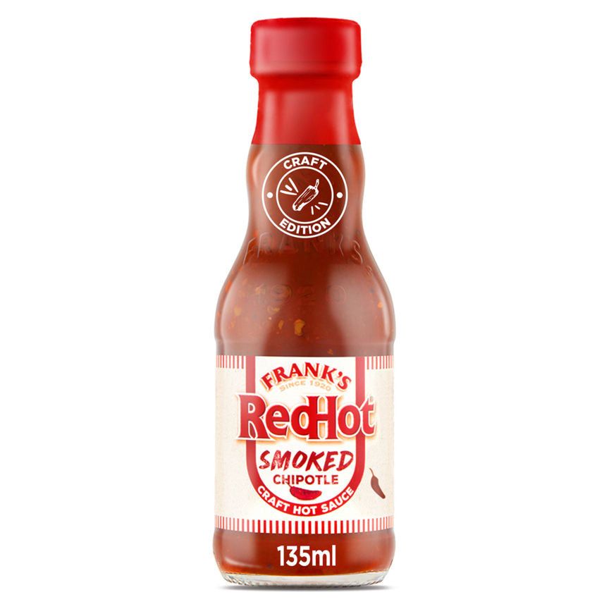 Frank's Red Hot Smoked Chipotle Craft Hot Sauce 145g