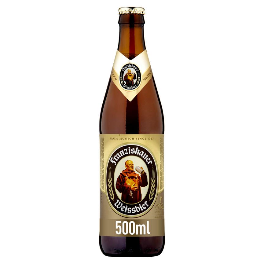 Franziskaner Weissbier German Wheat Beer Bottle