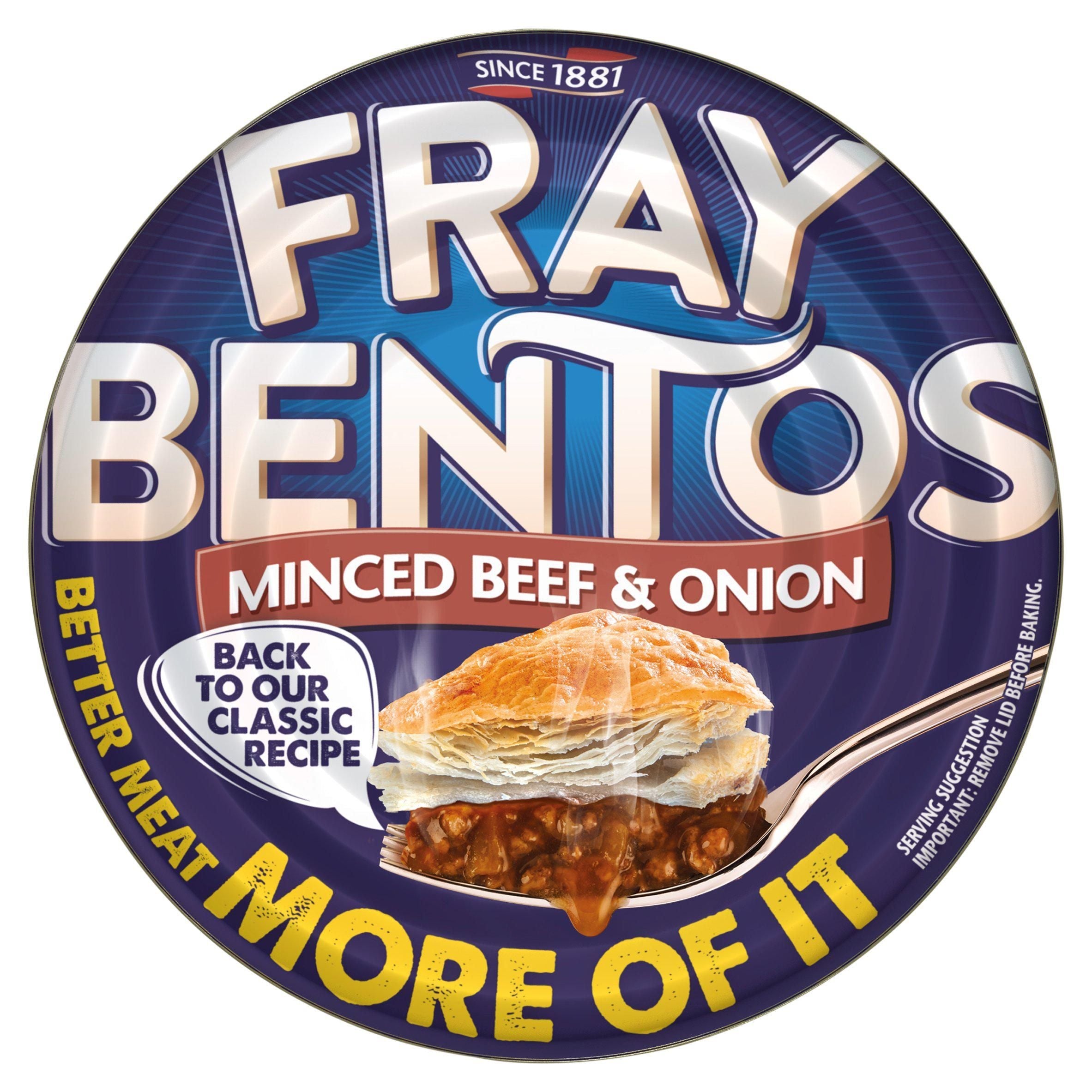 Fray Bentos Minced Beef &amp;amp; Onion Pies 425g