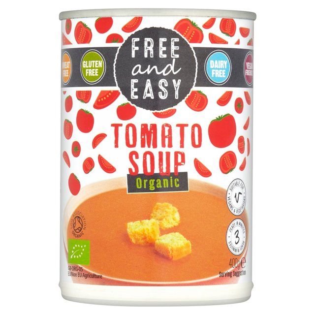 Free &amp;amp; Easy Free From Dairy Free Organic Tomato Soup