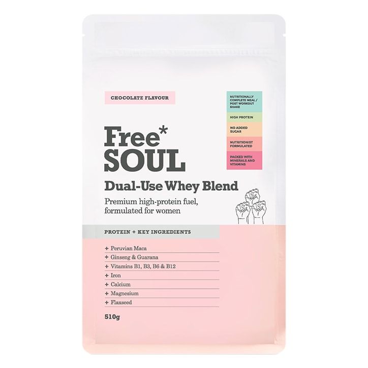 Free Soul Dual Use Blend Whey Vanilla 510g Chocolate