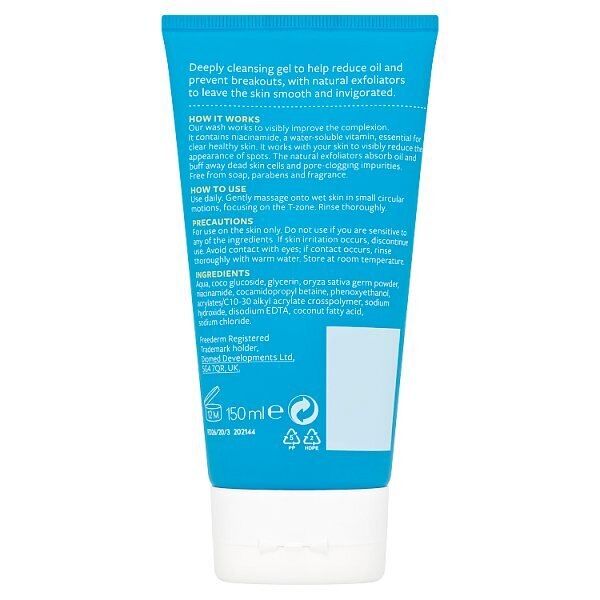 Freederm Exfoliating Facial Wash 150ml