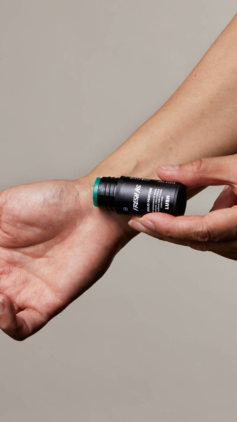 Lush Fresh As solid perfume - British product