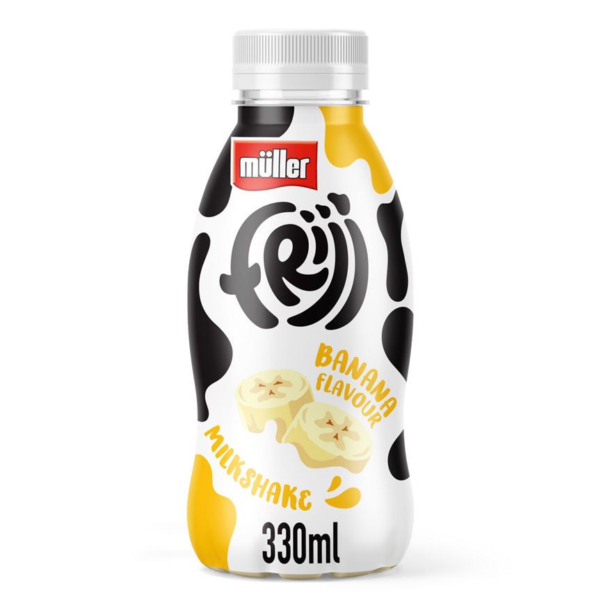 FRijj Banana Flavour Milkshake 330ml