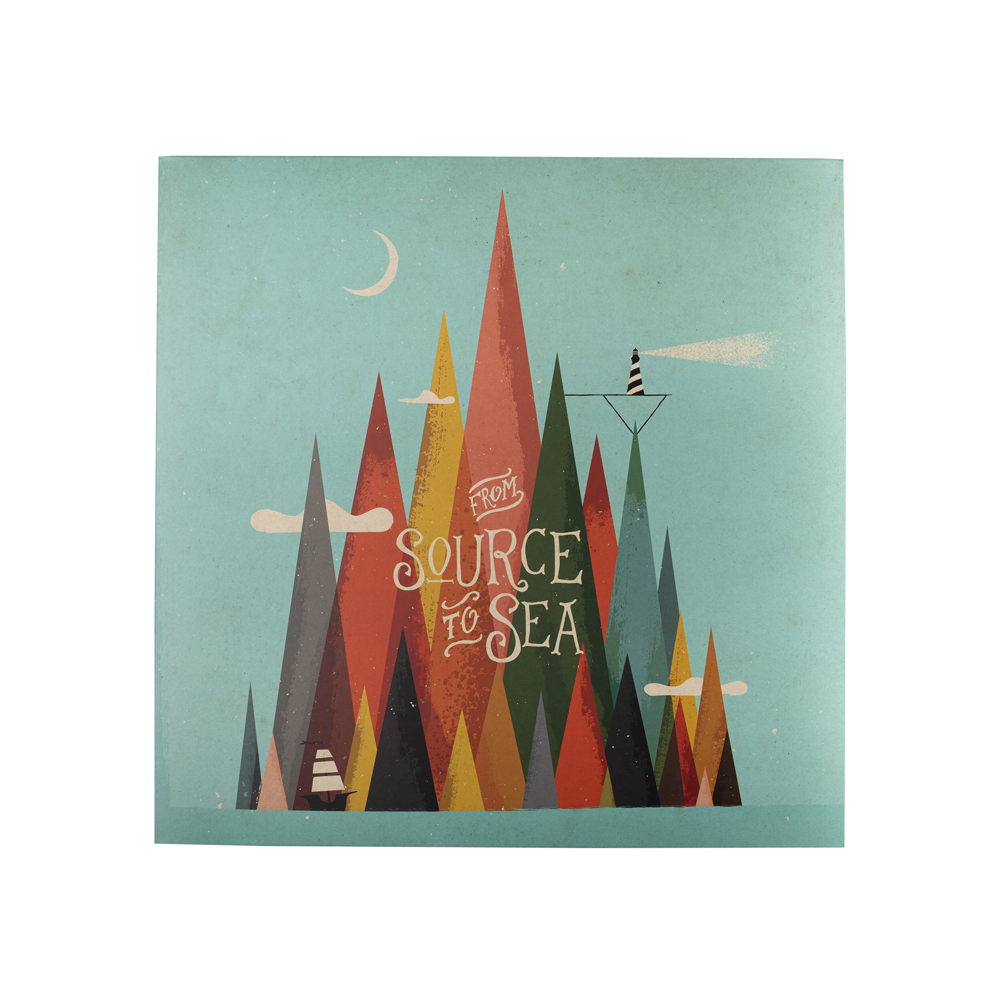 From Source To Sea vinyl with USB 12-inch, UK version