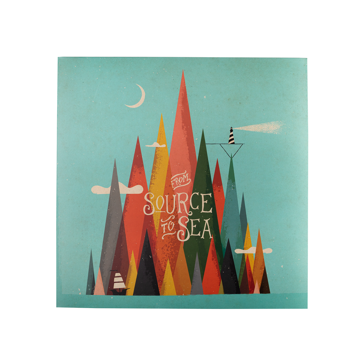 From Source To Sea vinyl with USB 12-inch, UK version