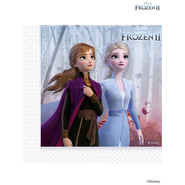 Frozen Anna & Elsa Paper Napkins   20 per pack