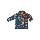 Frugi Switch Snuggle Fleece Indigo Museum Life 0-5 Years