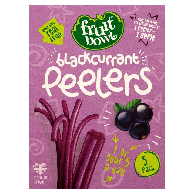 Fruit Bowl Blackcurrant Peelers   5 x 16g