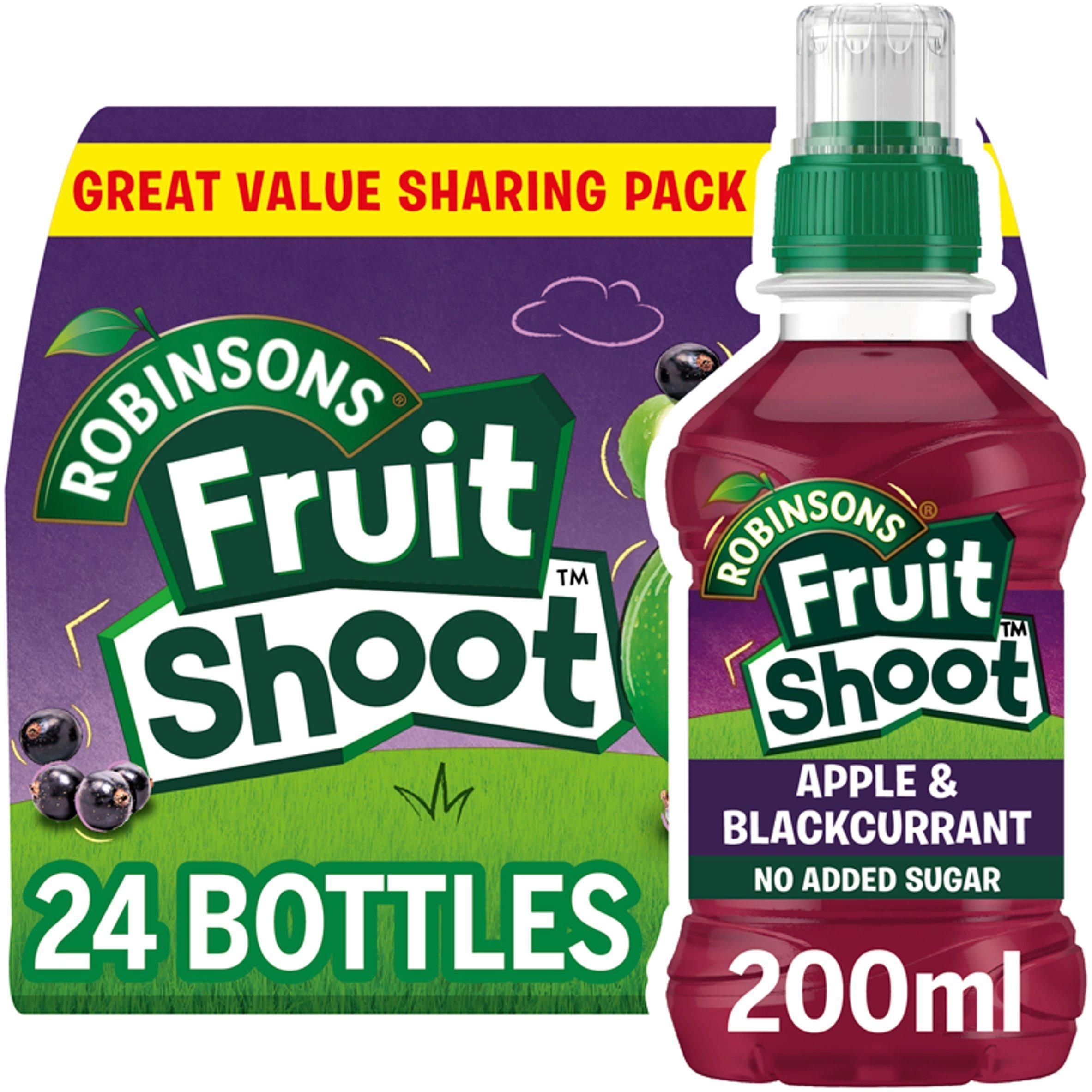 Fruit Shoot Apple &amp;amp; Blackcurrant Kids Juice Drink 24x200ml