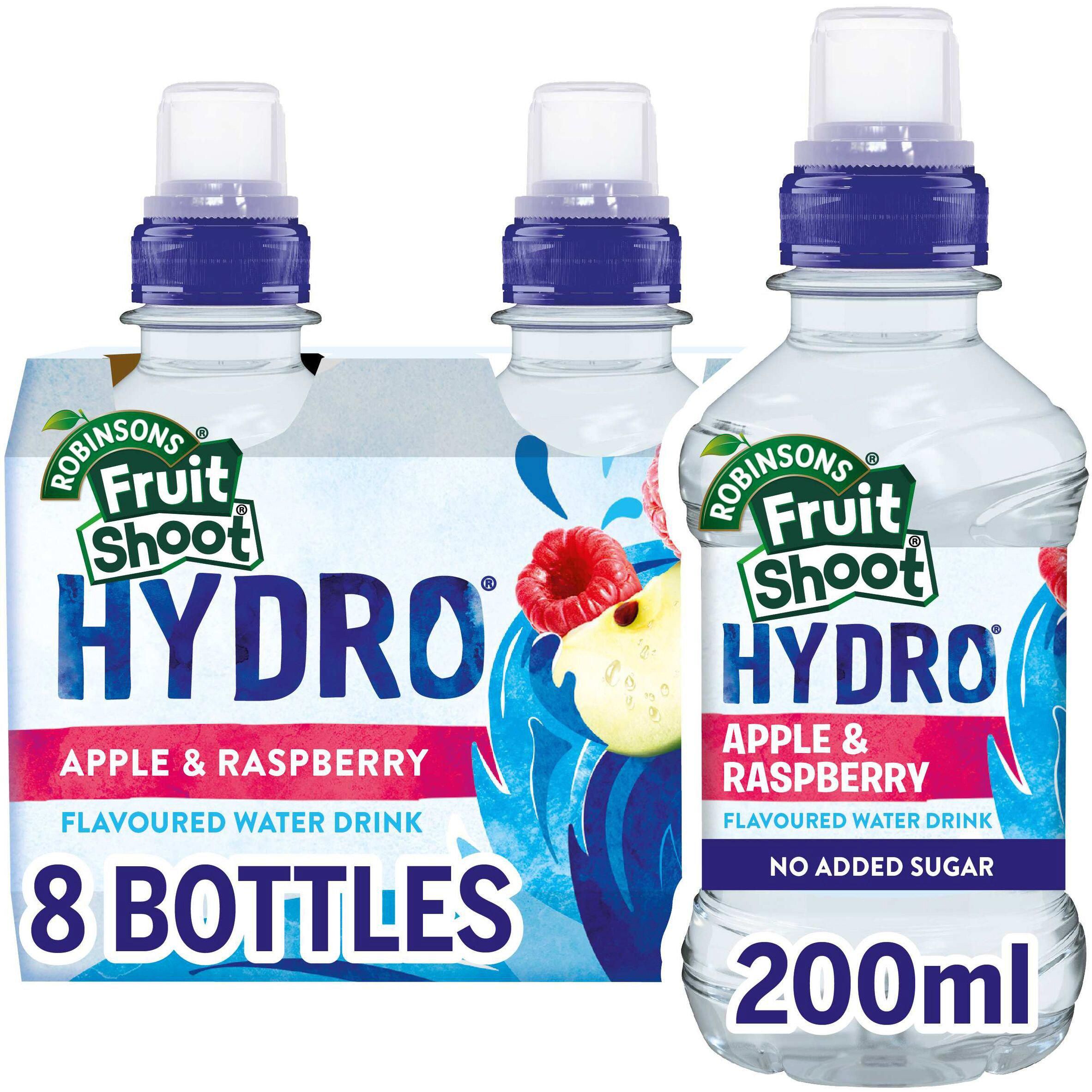 Fruit Shoot Hydro Apple &amp;amp; Raspberry Kids Water Drink 8x200ml