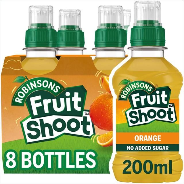 Fruktskudd appelsin uten tilsatt sukker 8 x 200ml