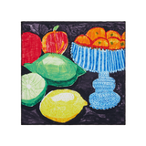 Reusable Fruit Fest knot wrap gift wrapping 50cm, UK version