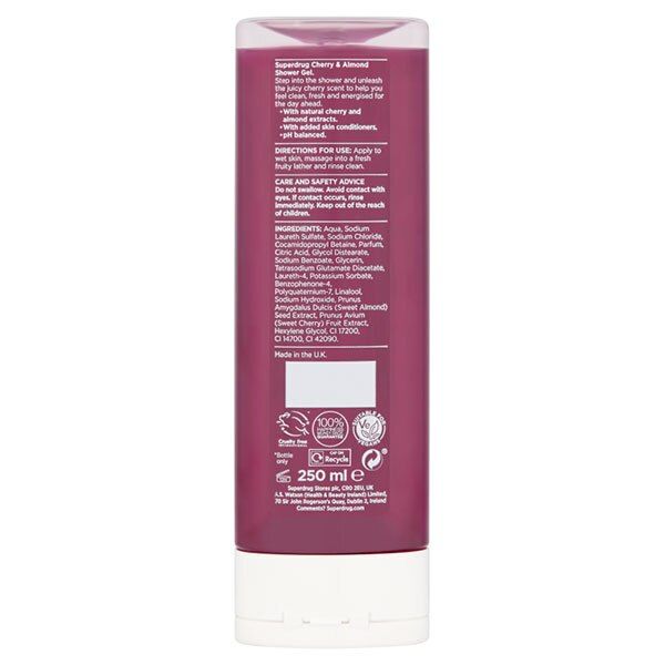 Fruity Cherry &amp;amp; Almond Shower Gel 250ml