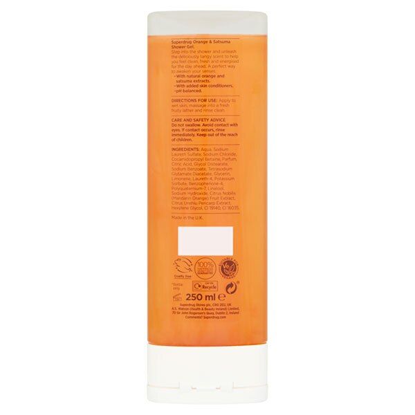 Fruity Orange &amp;amp; Satsuma Shower Gel 250ml