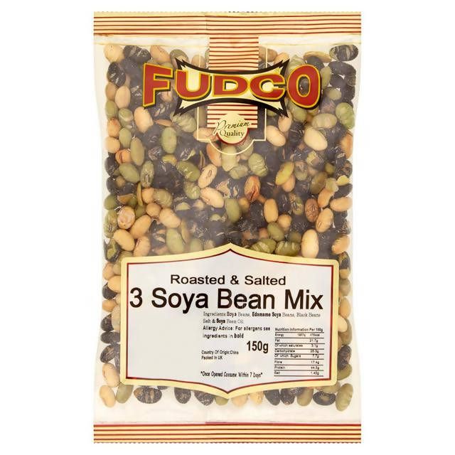 Fudco Roasted & Salted 3 Soya Bean Mix 150g