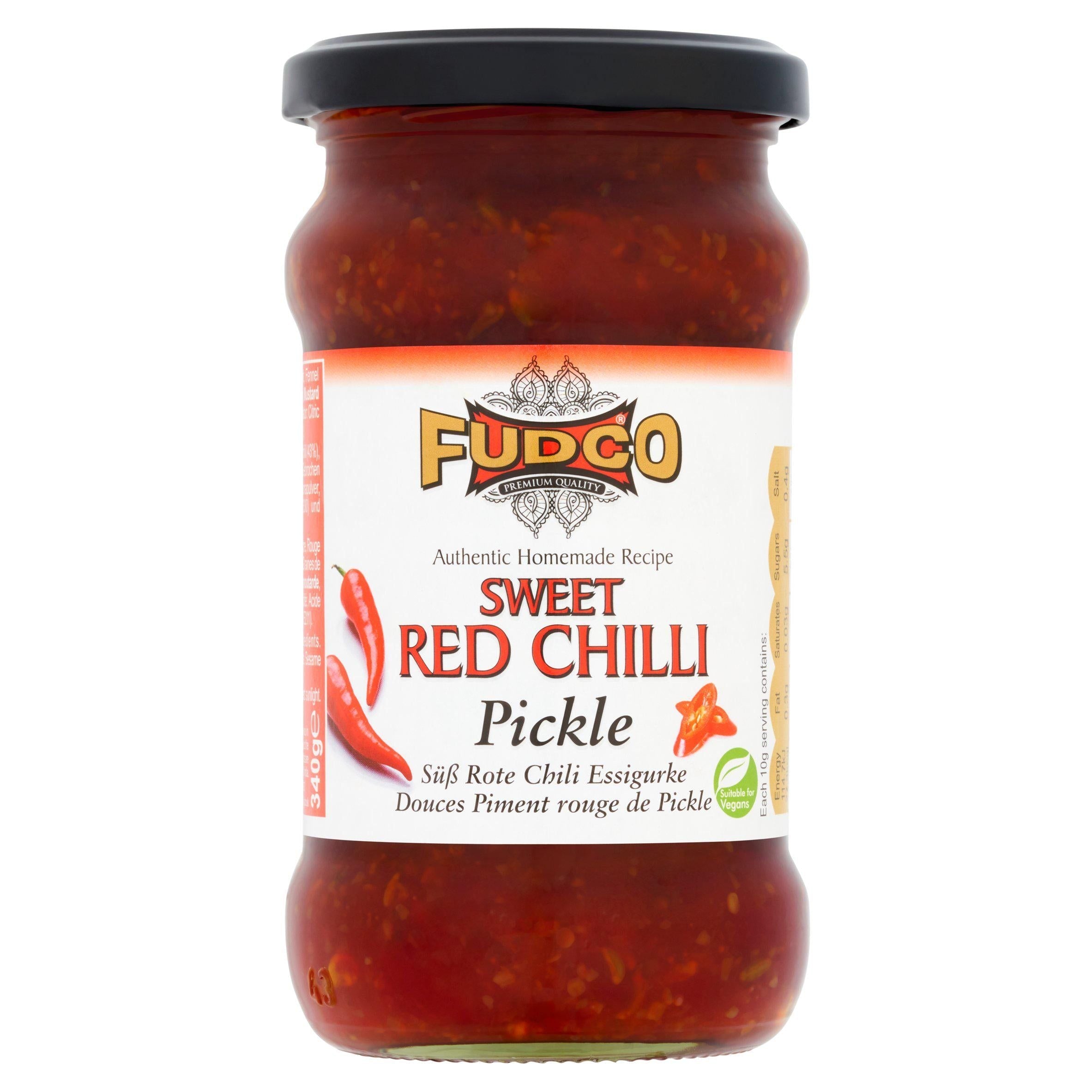 Fudco Sweet Red Chilli Pickle 340g