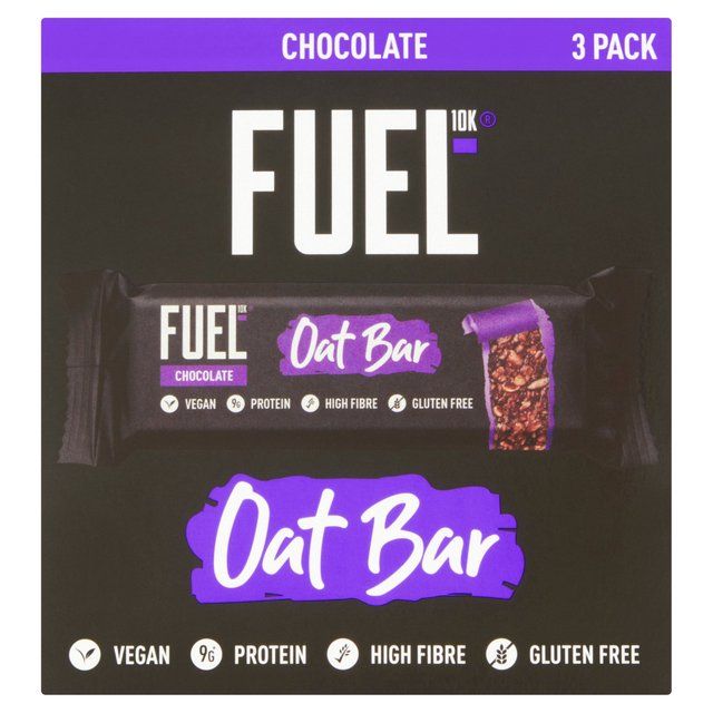 FUEL10K Chocolate Oat Bar Multipack   3 x 45g