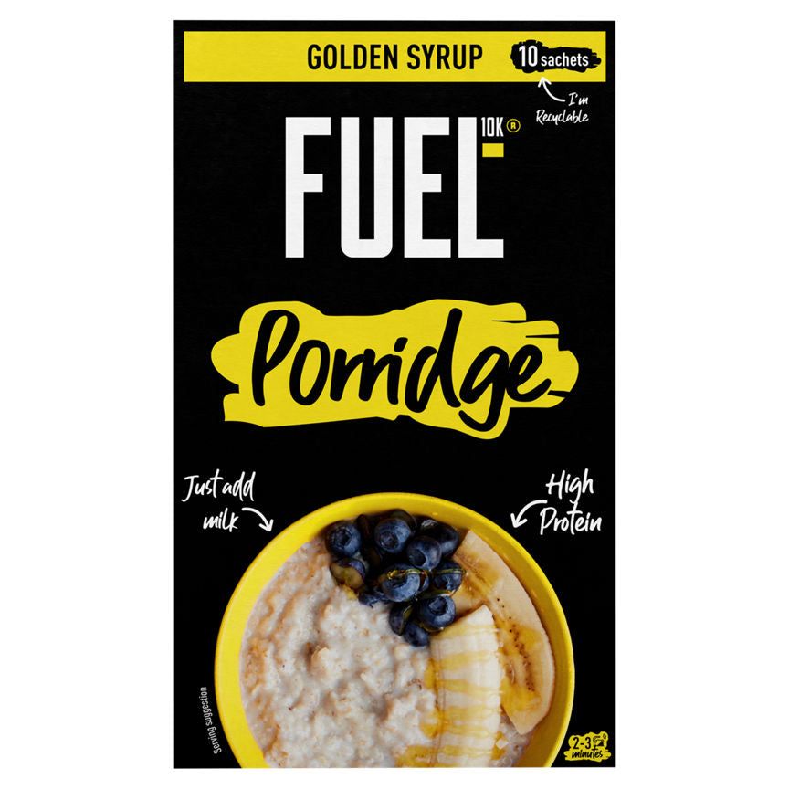 FUEL10K Golden Syrup Porridge 10x