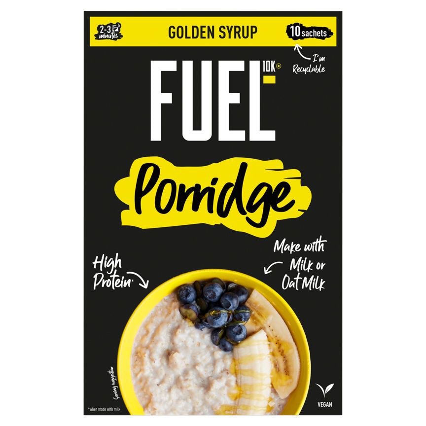 FUEL10K Golden Syrup Porridge 10x