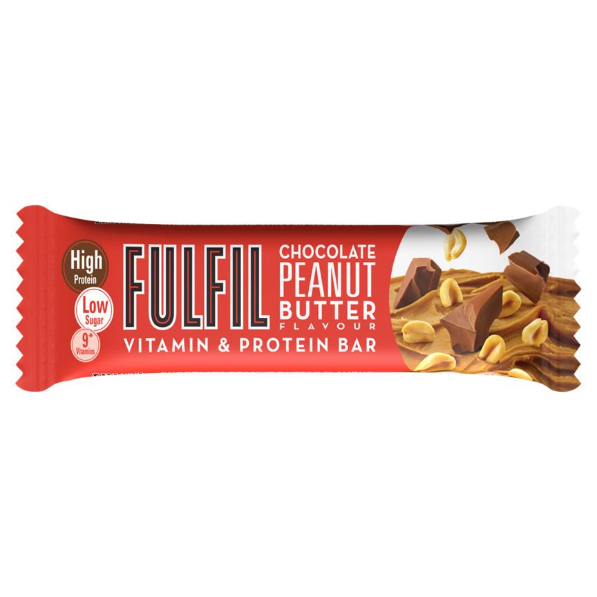 Fulfil Chocolate Peanut Butter Flavour Vitamin &amp;amp; Protein Bar 55g