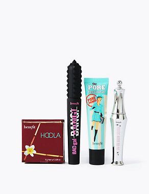 Full Glam Greetings Bronzer, Eyebrow Gel, Mascara & Primer Gift Set