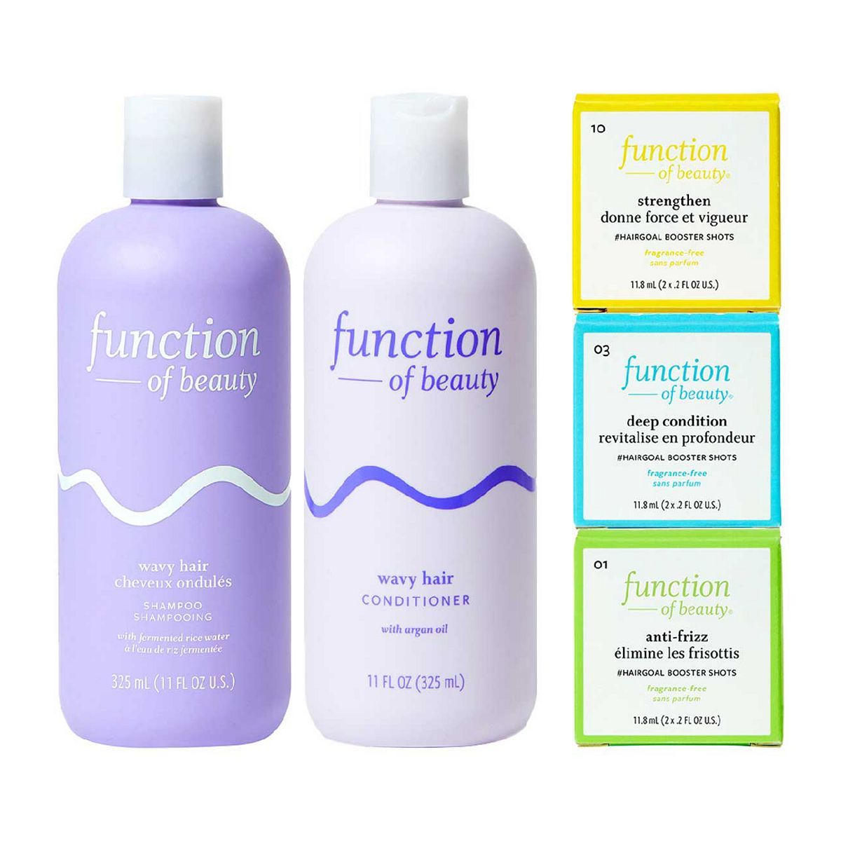 Function of Beauty Wavy Hair Bundle