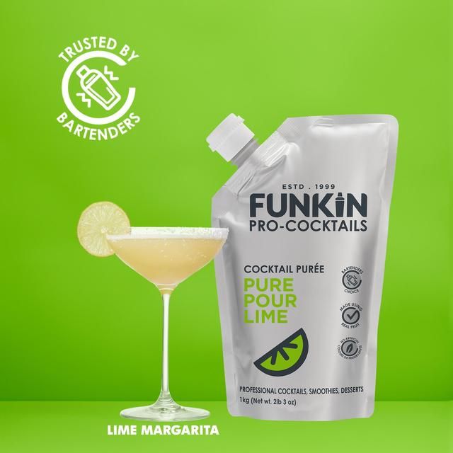 Funkin Pure Pour Lime Juice   1kg