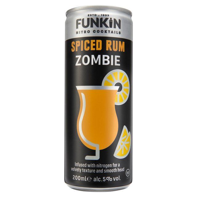 Funkin Spiced Rum Zombie Nitro Cocktail Can Default Title