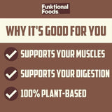 Funktional Foods Chocolate Vegan Protein Powder