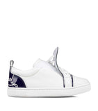 Funnyto Leather Low-Top Sneakers