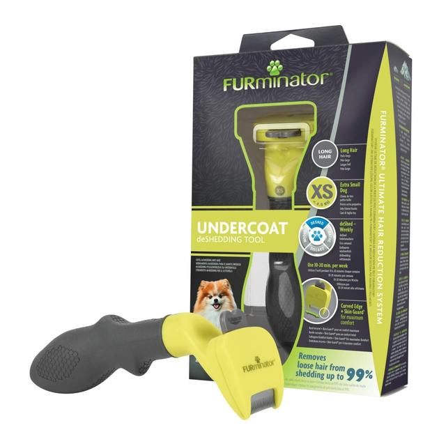 FURminator Extra Small Dog Undercoat Tool - Long Hair