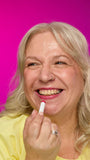 Lush Fuse Lipstick in sheer rosy dewy finish, UK version