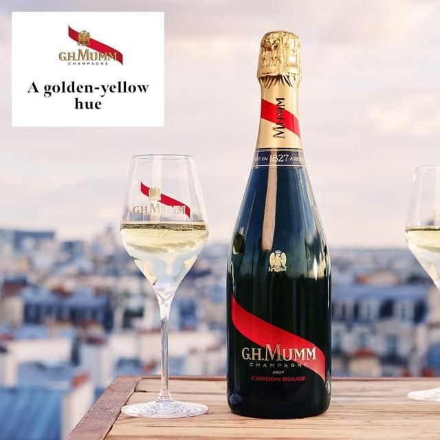 G.H. Mumm Cordon Rouge Champagne Brut Non-Vintage   37.5cl