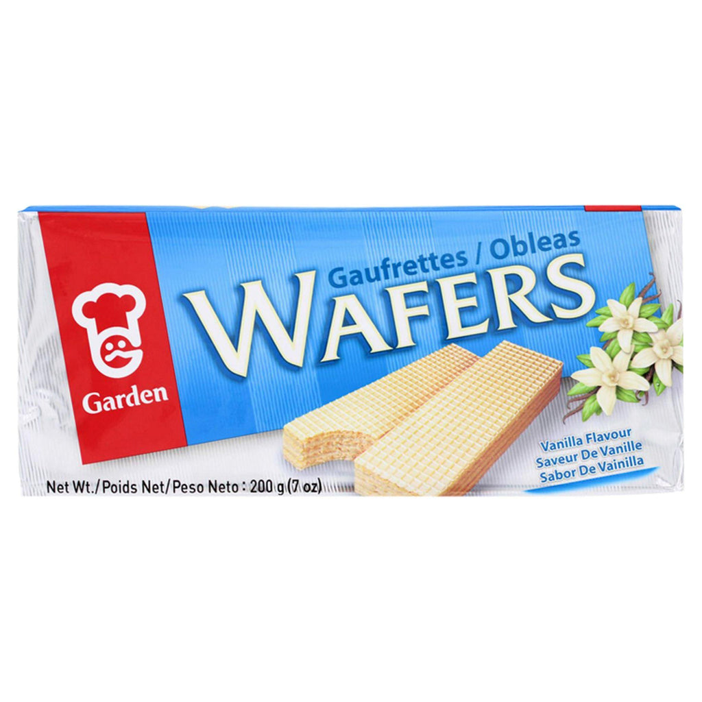 Garden Cream Wafers Vanilla Flavour x4 200g