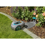 Gardena Sileno Minimo Smart Robotic Lawn Mower + Charging Station (500m&amp;sup2; Cutting Area)