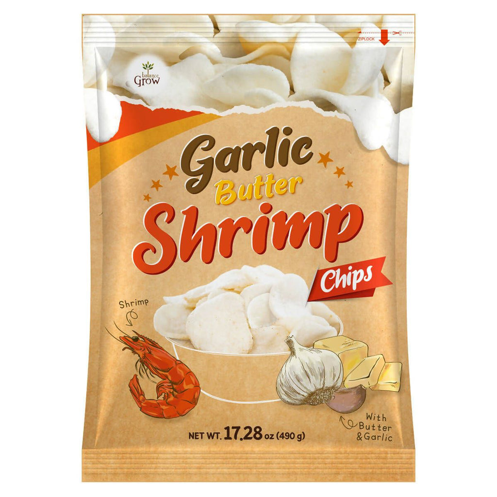 Garlic Butter Shrimp Chips, 490g