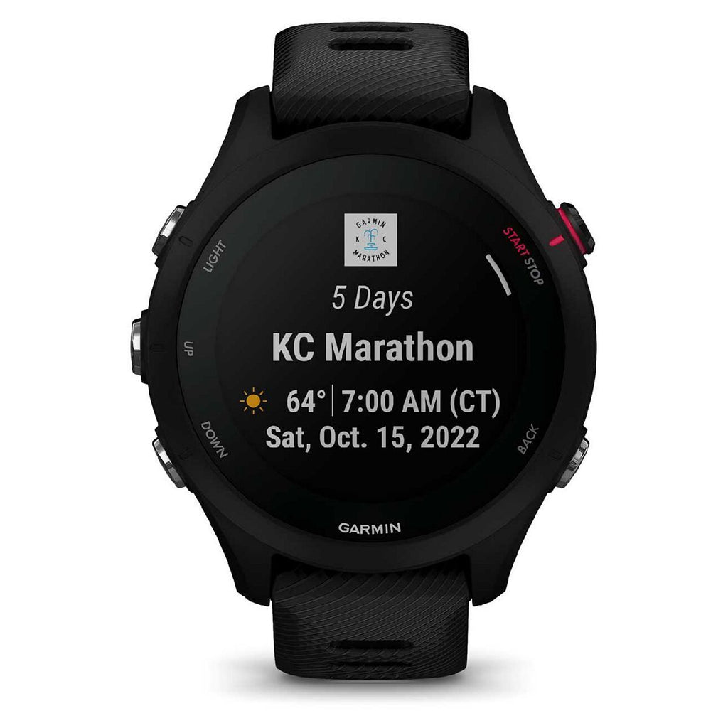 Garmin Forerunner® 255S Music GPS Running Smartwatch - Black