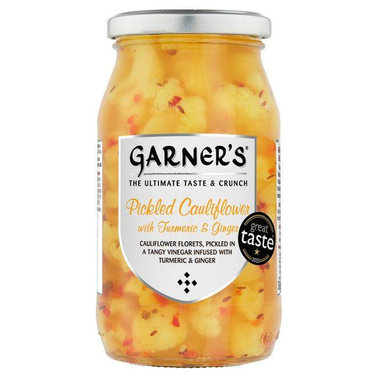 Garners Pickled Cauliflower with Ginger & Turmeric   430g