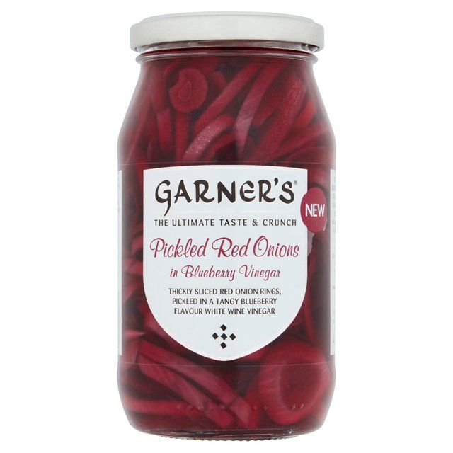 Garners Pickled Red Onions in Blueberry Vinegar