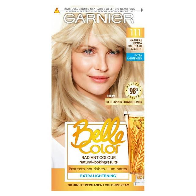 Garnier Belle Color Extra Light Permanent Hair Dye Ash Blonde 111