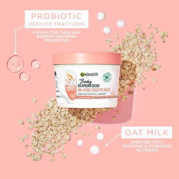 Garnier Body Superfood Sensitive Oat Milk &amp;amp; Probiotic 380Ml