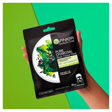 Garnier Charcoal &amp; Algerensing &amp; Hydrating Face Sheet Mask 5 per pakke