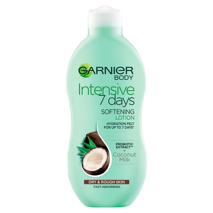 Garnier Intensive 7 Days Coconut Milk Body Lotion Dry Rough Skin