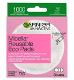 Garnier Micellar Eco Pads, 3 x 3 Pack