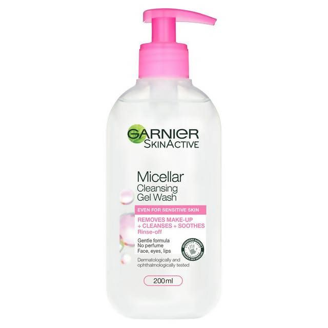 Garnier Micellar Gel Face Wash Sensitive Skin 200ml