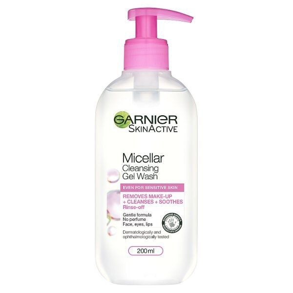 Garnier Micellar Gel Face Wash Sensitive Skin 200ml